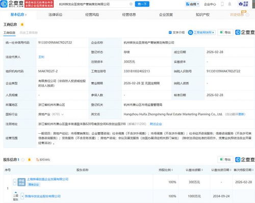华发股份深耕杭州市场 新设营销策划公司释放信号？